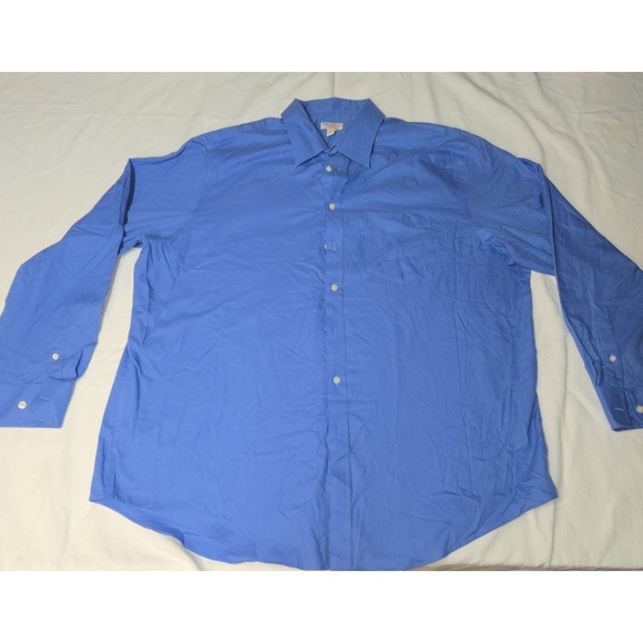 Merona Other - Merona "The Ultimate Shirt" Men's XXL Blue Long Sleeve Button Down 18-18 1/2